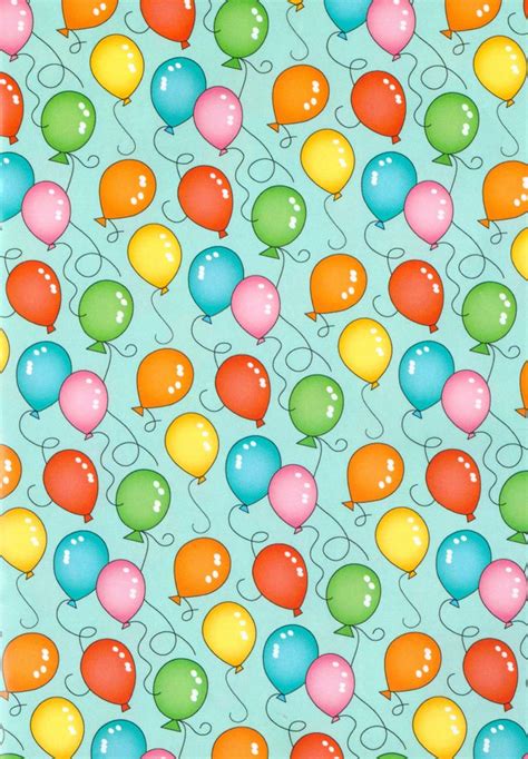 Balloon paper | Printable scrapbook paper, Pattern paper, Balloons