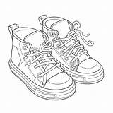 Printable Kids Shoes Coloring Page Outline Sketch Drawing 45% OFF sketch template
