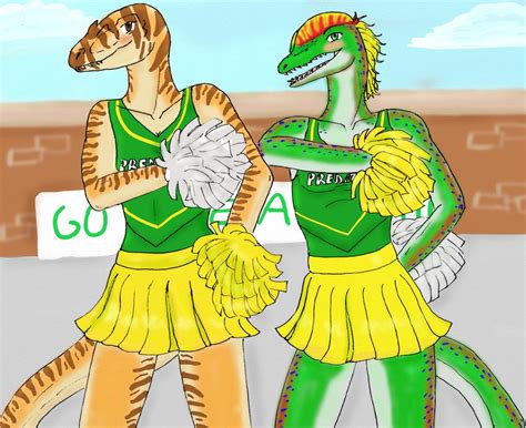 SCU Fan art contest- Cheerleaders by IllyDragonfly on DeviantArt