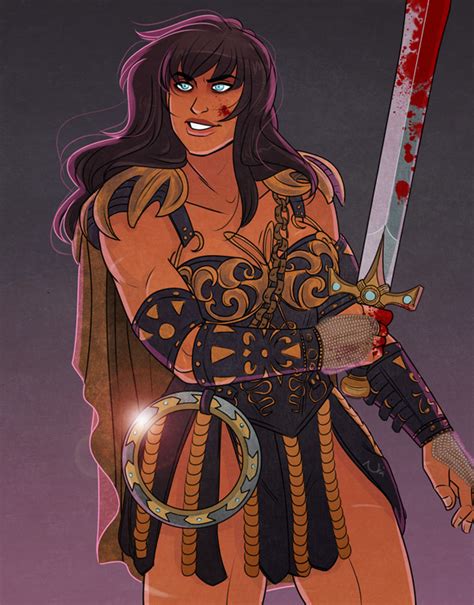 XENA: WARRIOR PRINCESS Disney Style Art — GeekTyrant