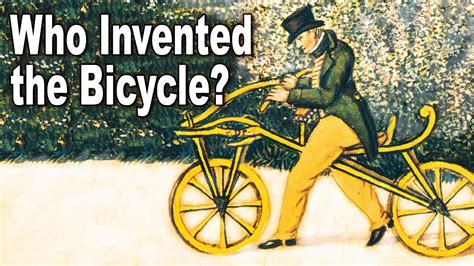 Who Invented The Bicycle? | History Of The Bicycle | # 3 - YouTube