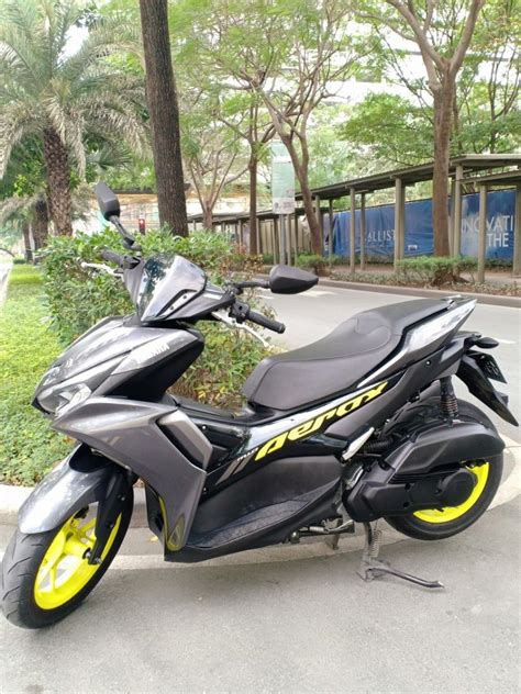 YAMAHA AEROX V2 155, Motorbikes, Motorbikes for Sale on Carousell