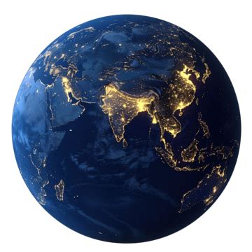 Light Of Planet Earth From The Space At Night, Alien, Astrology, Astronomy PNG Transparent Image ...
