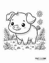 Pigs Coloring Pages 27  Fun And Educational Activities For Kids sketch template