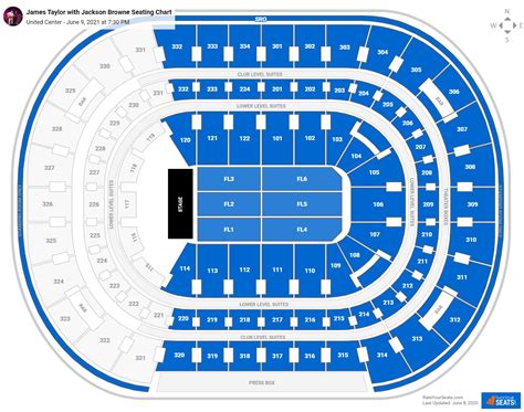 United Center Seating Charts for Concerts - RateYourSeats.com