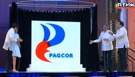 Marcos helps unveil new PAGCOR logo | Photos | GMA News Online