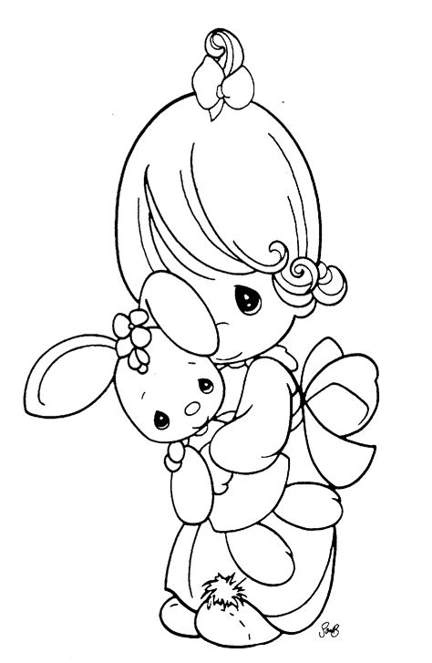 Free Printable Precious Moments Coloring Pages For Kids