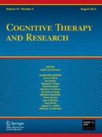 Thought–Action Fusion in Individuals with a History of Recurrent Depression and Suicidal ...