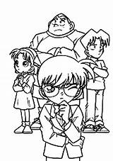 Detective Conan Coloring Pages  Home sketch template