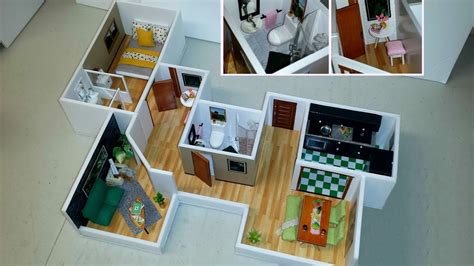 DIY Miniature Dollhouse - YouTube