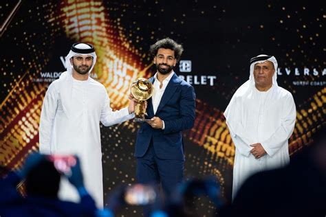 Mo Salah and Karim Benzema win big at Dubai Globe Soccer Awards 2022 ...