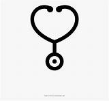 Stethoscope Coloring Page  Line Art Free Transparent Clipart sketch template