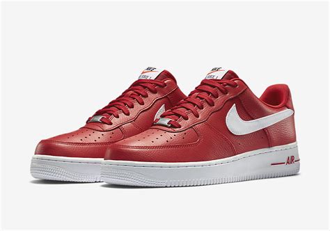 Nike Air Force 1 Low University Red White - Sneaker Bar Detroit