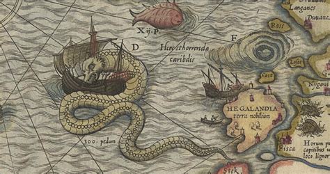 Here Be Dragons: The Evolution of Sea Monsters on Medieval Maps | Live ...