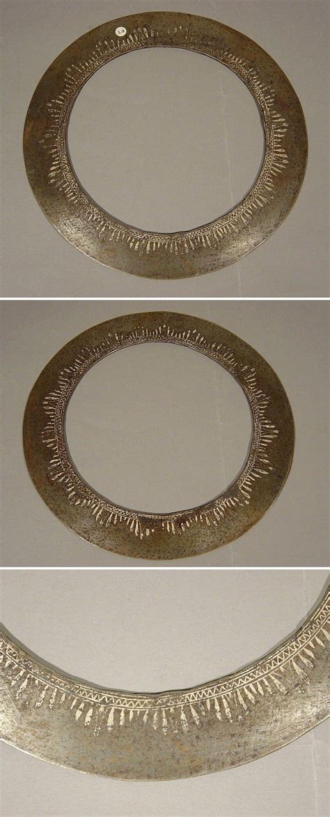 Silver Inlayed Chakram from the Eighteenth Century