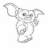 Gremlins Coloring Monster Pages Drawing Gizmo Color Getdrawings  sketch template