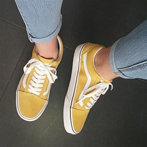 Yellow vans | Yellow vans, Sock shoes, Yellow shoes