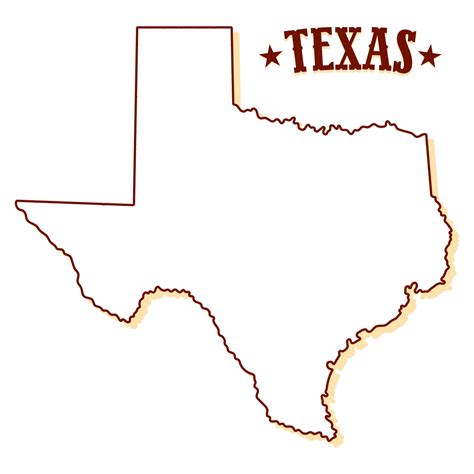 5 Best Printable Map Of Texas State - printablee.com