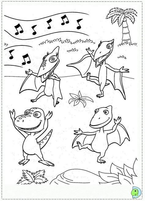 Dinosaur Train coloring page- DinoKids.org