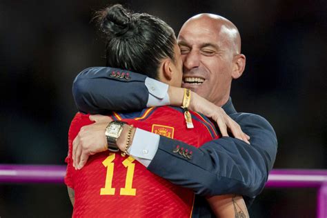 Spain's Rubiales under fire for kiss of World Cup winner Hermoso