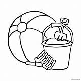 Sand Bucket And Shovel Coloring Page Printable  Gridgitcom sketch template