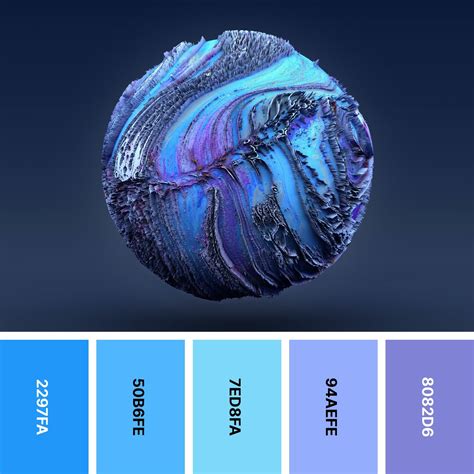 30 Cool Color Palettes for Calming Designs - Color Meanings