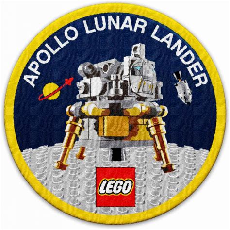 LEGO NASA Apollo 11 Lunar Lander Patch 5005907 - LEGO City - Teman ...