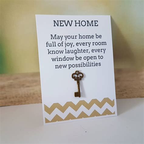 New Home Card, House Warming Gift, Moving Home, New House, Quote Gift, Home, Gift for Friend ...