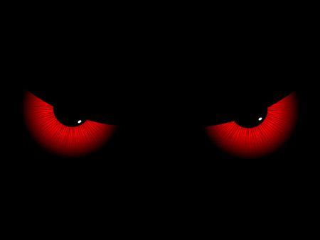 5246672-red-evil-eyes-on-a-black-background | HeroMachine Character Portrait Creator