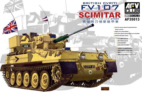 AFV Club 3513 Scimitar CVR(T) FV107 1:35 Plastic Kit : Amazon.ca