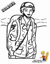 Army Soldier Coloring Page  Free Printable Sheet sketch template