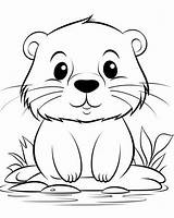 Beavers Coloring Pages sketch template