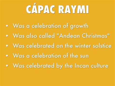 capac Raymi by Jackson Hill