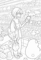 Pin By André Luiz On Desenhos De Colorir  Manga coloring Book sketch template