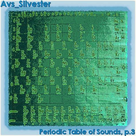 [GT567] Avs_Silvester - Periodic Table of Sounds, p.3 : Free Download, Borrow, and Streaming ...