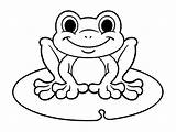 Frog coloring page To Print  Coloring Pages sketch template