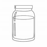 Jar Coloring Pages sketch template