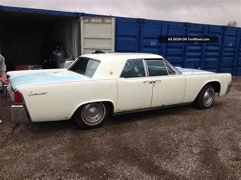 Classic 1963 Lincoln Continental Suicide Doors