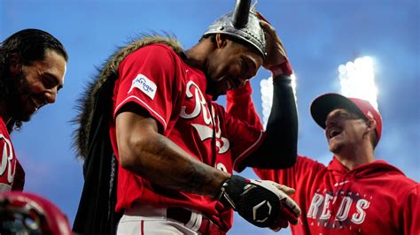 Why do Cincinnati Reds players wear a Viking helmet? The backstory