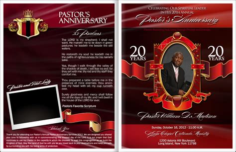 17 Pastoral Anniversary Flyer Templates Images - Church Anniversary Flyer Templates, Pastor ...