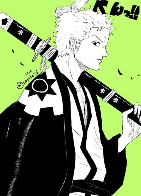 Reposting my Wano arc Zoro fanart : OnePiece