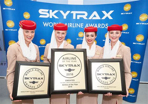 Emirates named World’s Best Airline at Skytrax World Airline Awards 2016