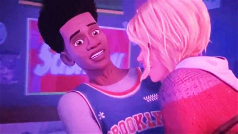 Gwen REJECTS Miles KISS In His Bedroom 'Date Night' l SPIDER MAN ACROSS THE SPIDER VERSE MOVIE ...