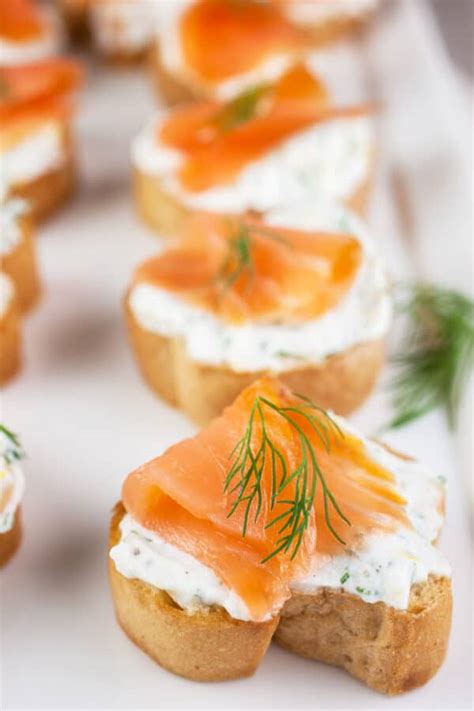 Smoked Salmon Crostini with Dill Ricotta | The Rustic Foodie®