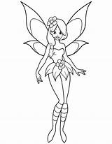 Normal Fairy coloring Page  Download Print Or Color Online For Free sketch template