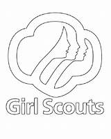 Brownie Girl Scouts Coloring Pages  Coloring Nation sketch template
