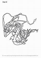 32 Mega Rayquaza Coloring Page  Pokemon coloring Pages rayquaza sketch template