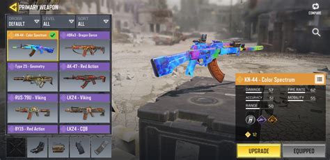 Selling my Legendary Ranked CODM Acc with over 37 epic skins. Notable weapons include the KN-44 ...