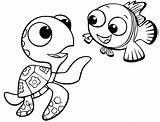 Squirt In Finding Nemo Coloring Page  Free Printable Pages sketch template