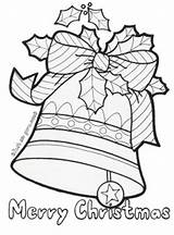 Printable christmas Jingle Bells Coloring Pages For Kids  Free sketch template